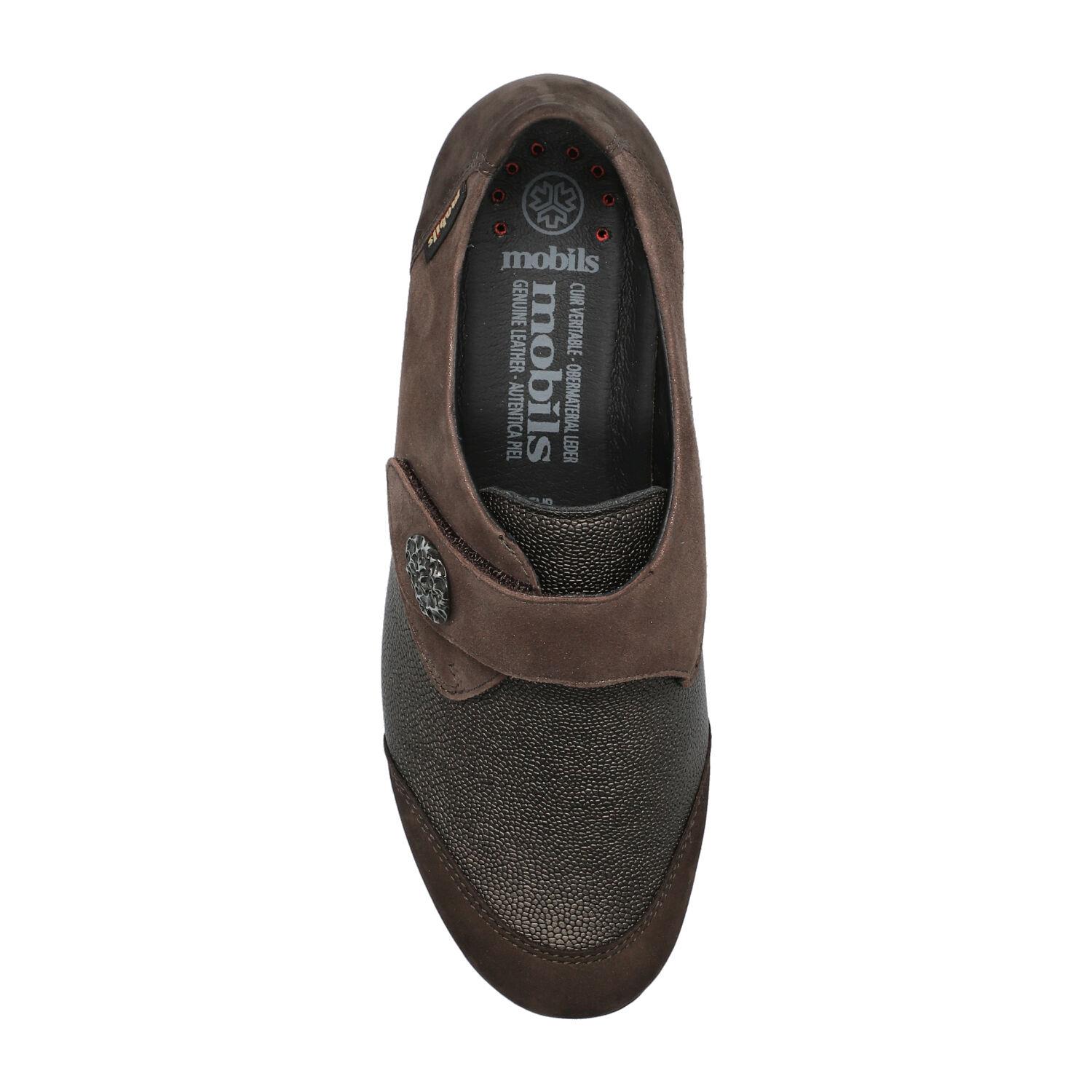 Ballerines femme modèle Branda chene fonce - Mephisto